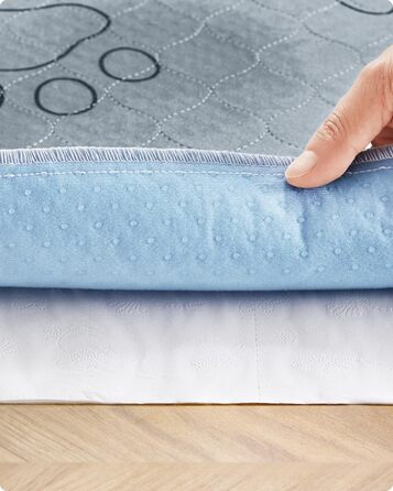 Підстилка для собак Feandrea, 2 шт., XL (122 x 91 см), сіра, водонепроникна, супер вбираюча, для дому