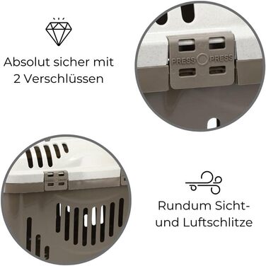 Транспортна переноска для котів з верхнім відкриванням, без стресу. Підходить для собак, котів, тварин. Переноска для котів, собак, кроликів.