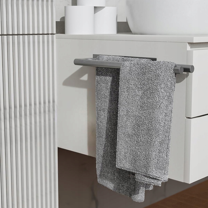 Тримач для рушників без свердління, настінний гачок у ванну кімнату, 1 шт.