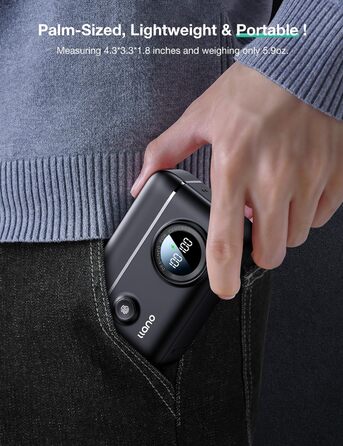 Зарядний пристрій EN-EL14 / EN-EL14a для Nikon (18W, 2 USB-C) з розумним дисплеєм, сумісний з Nikon D3200, D3500, D3100, D3300, D3400, D5600, D5100, D5200, D5300, D5500, DF, Coolpix P7000, P7100, P7700, P7800