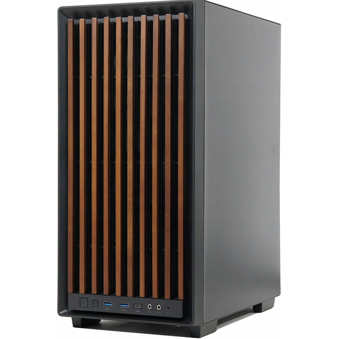 Корпус ZenPC Wooder TG Midi Tower, чорний