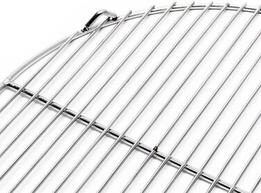 Німецька чавунна решітка для гриля, діаметр 55 см - універсальна для вугільного, газового та швабри