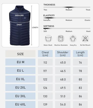 Чоловіча жилетка MoFiz: легка степна жилетка з коміром-стійкою, тепла, з підкладкою, гібридна, для активного відпочинку, роботи, гольфу, хайкінгу, темно-синього кольору