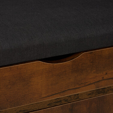 Shoe Bench with Folding Seat