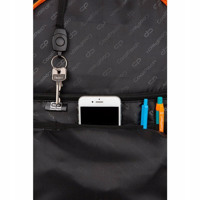 Шкільний рюкзак Coolpack Loop Black, 3 відділення