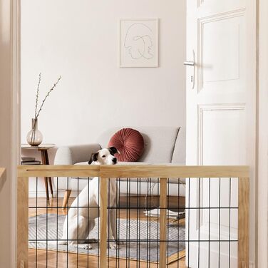 Захисне відсікач Relaxdays для дітей та тварин, регульований, 56x70-108 см, для сходів та дверей