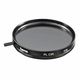 Поляризаційний фільтр Hama Polarisationsfilter 62mm - кругла поляризація, 4-шарова обробка, з коробкою