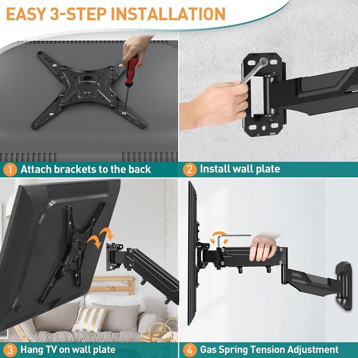 Настінне кріплення для телевізора ELIVED EV031 23-55