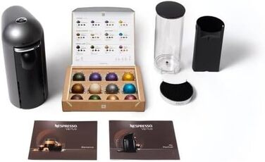 Кавомашина Nespresso Krups Vertuo YY2778FD, титан – для еспресо та кави