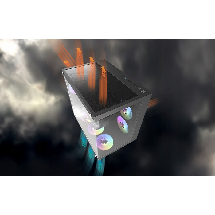 Корпус DarkFlash C285P Cube Case, чорний