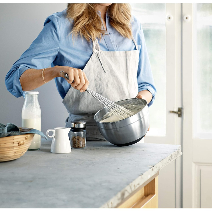 Набір міксерів WMF Profi Plus: вінчик та вінчик для збивання, 27 см, Cromargan® нержавіюча сталь, нержавіюча сталь, матова поверхня