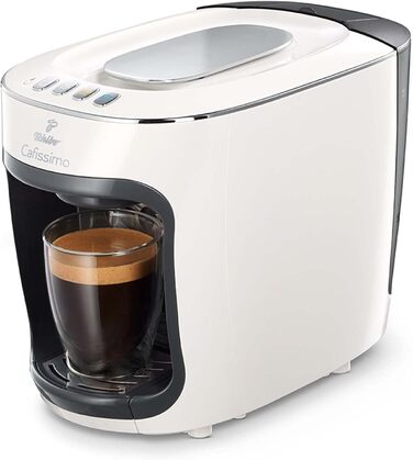 Капсульна кавоварка Tchibo Cafissimo Mini для кави, еспресо, крема та чаю, біла