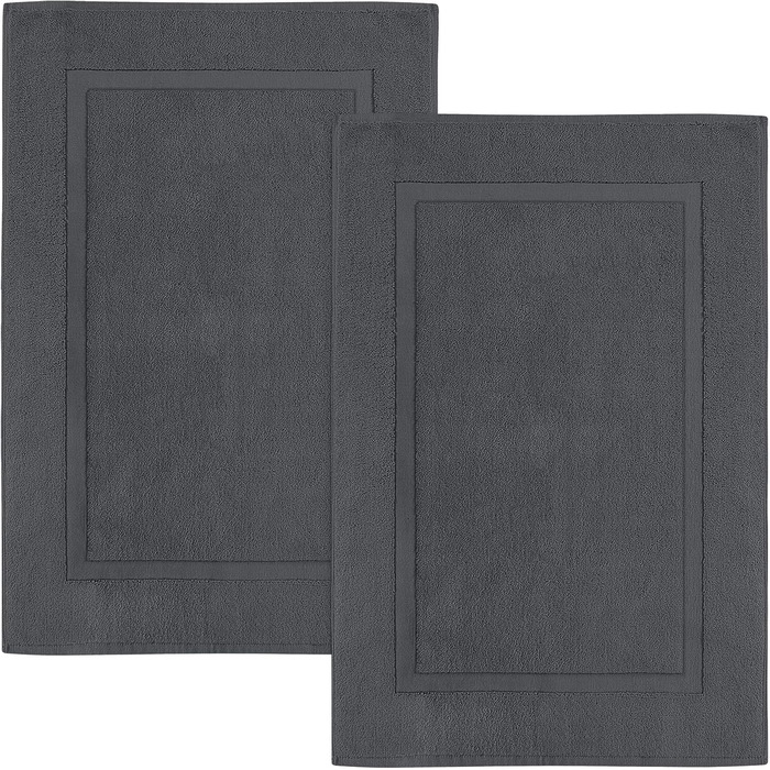 Набір рушників для ванної кімнати Utopia Towels (2 шт.) 53 x 86 см, 100% бавовна, сірий