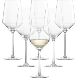 Schott Zwiesel Pure Wine Glass Set, Clear, 6-Piece