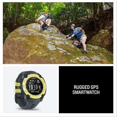 Розумний годинник Garmin Instinct E 40 мм – GPS, Multisport, 60+ спортивні додатки, до 14 днів роботи від акумулятора, Electric Lime/Twilight