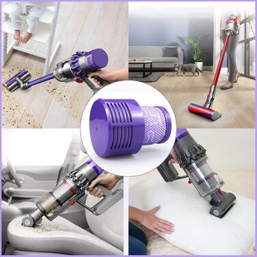 Dyson V11 & V15 Dust Bin Replacement - Compatible with SV14, SV17, SV15, SV22, SV28 Models - Fits Part Numbers 970050-01 & 965443-01