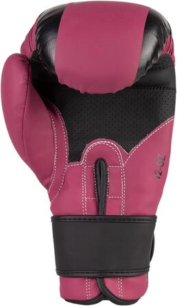 Боксерські рукавички LNX Stealth - чоловічі/жіночі, 8-16 Oz. Ідеально для кікбоксингу, боксу, муай-тай, ММА, спарингу та тренувань. Колір: Berry (502).
