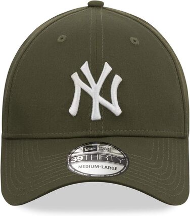 Кепка New Era MLB New York Yankees League Essential 39Thirty Stretch, Бордовий/Зелений (M-L)