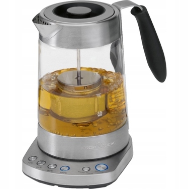 Електричний чайник Profi Cook 501020, 3000 Вт, 1,7 л, сріблястий/сірий