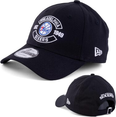 Кепка New Era 9FORTY MLB NBA NFL Limited Edition (Philadelphia 76ers, чорний)