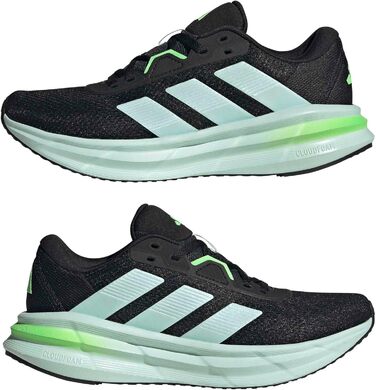 Жіночі кросівки Adidas Galaxy 7 Core Black Halo Mint Lime Burst (36 2/3 EU)