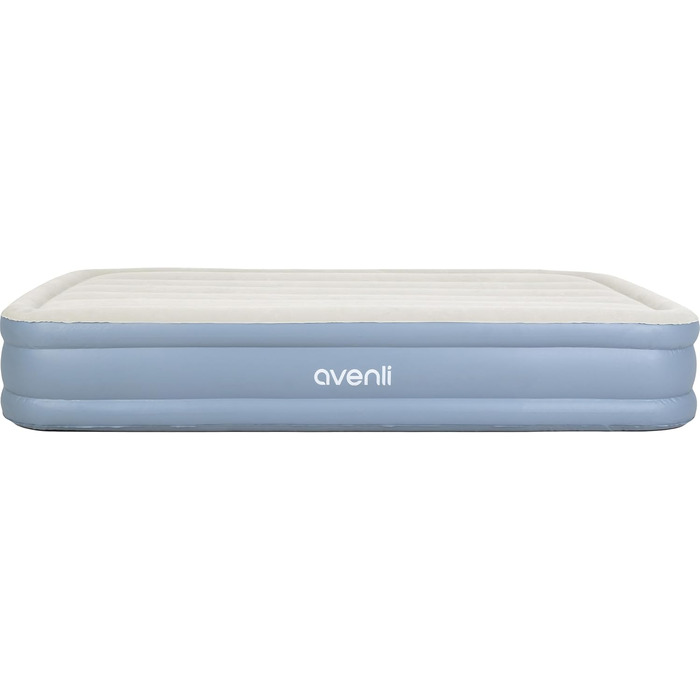 Надувний матрац Avenli для 1 особи, самонадувний, 191x99x33 см, з вбудованим насосом, для кемпінгу та дому