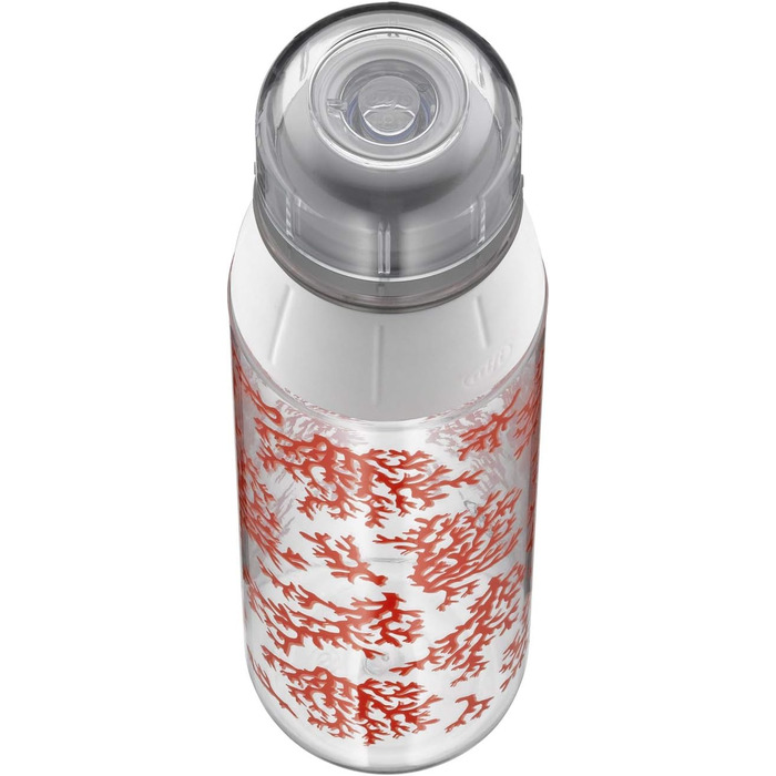 alfi Tritan Water Bottle, BPA-Free, 700ml, tritanBottle Coral, Leak-Proof, Carbonated Drink-Safe, Dishwasher-Safe, 5495.110.070 Bottle for Togo, School, Sports, Hiking, Leisure