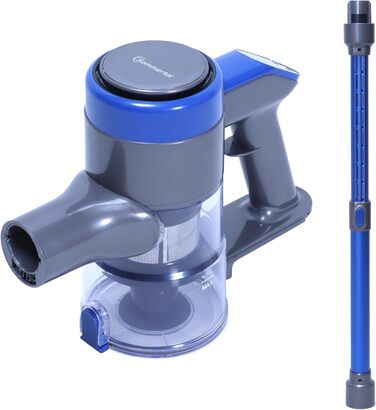 Акумуляторний пилосос VARIO150 | 3-в-1 | Потужний турбопилосос з 45 хв роботи та швидкою зарядкою | для 300 м² | Килим, тверді підлоги, шерсть тварин | LED пилосос-трійка | Бездротовий