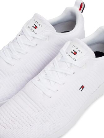 Кросівки Tommy Hilfiger Runner Corporate Knit Rib (43 EU, Білий)