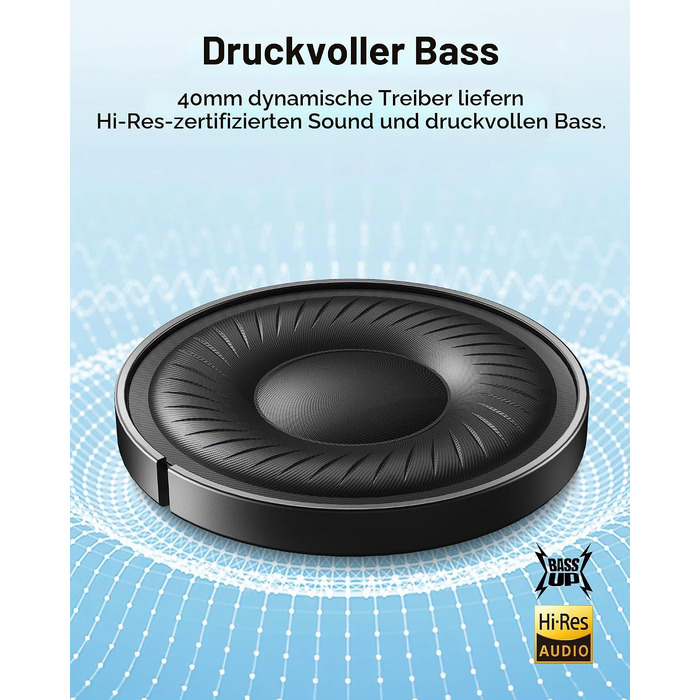 Бездротові навушники-вкладки Soundcore by Anker Q20i з гібридним активним шумозаглушенням (ANC), Hi-Res Audio, 40 годин роботи, керування через додаток, Рожеві (Відновлені)