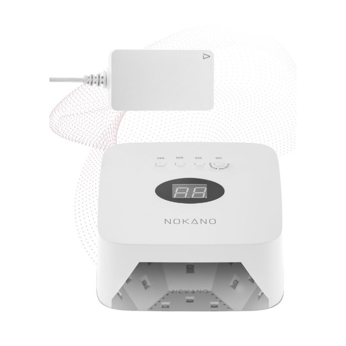 UV LED лампа для манікюру NOKANO S50 48W з датчиком руху та таймером