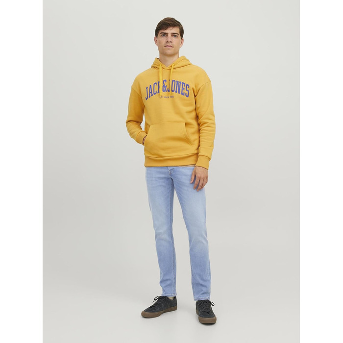 Джинси чоловічі JACK & JONES Slim Fit JJIGLENN Original SQ 330 NOOS сині, розмір 32W/32L