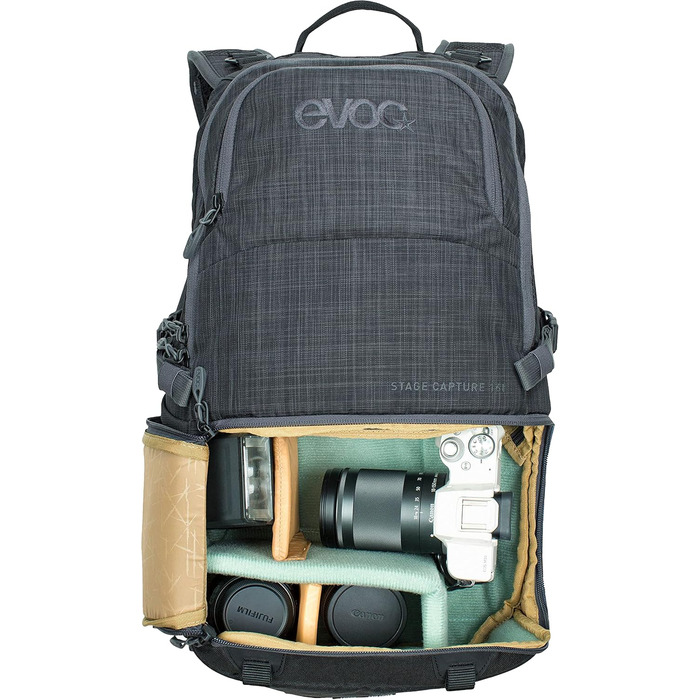 EVOC Hip Pack Capture: поясна сумка рюкзак, карбонове сірий меланж, універсальний розмір