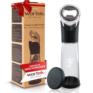 Відкривач вин Wortek: професійний відкривач вин та винних пробок, ідеальний подарунок для любителів вина (для найкращого дідуся)