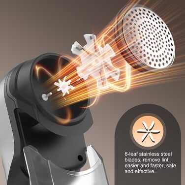 Електрична машинка для видалення катишків, портативна USB, з LED-дисплеєм, 2 швидкості, для одягу, килимів, светрів, диванів