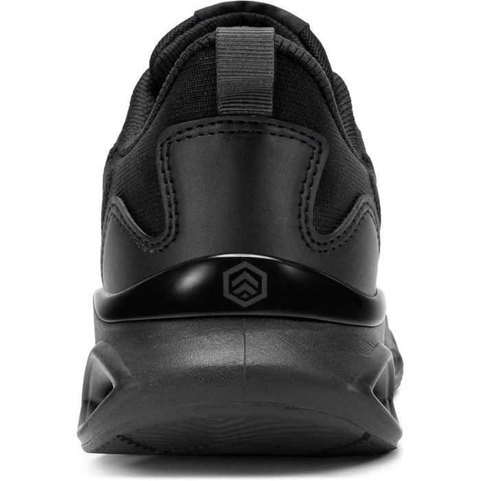 Черевики захисні чоловічі/жіночі LARNMERN зі сталевим підноском. Легкі, зручні, кольорові. Розмір 47 EU, темно-сірий.