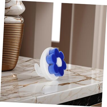 Bath Brush Body Shower Brush Luffa Back Scrubber Body Brush for Shower Washing Detachable Shower Accessories Back Brush Body Washer for the Body Bath Washer ABS Blue (1)