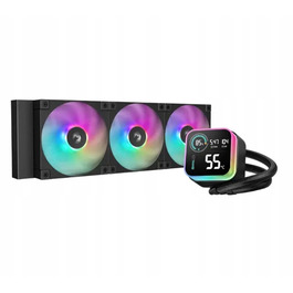 Рідинне охолодження процесора DeepCool LQ360, 3 x 120 мм, 2400 об/хв, 4-pin
