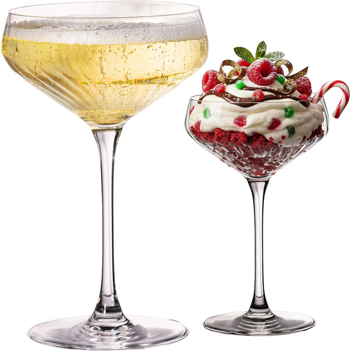 Набір келихів для білого вина 'London' 460 мл, 6 шт. з кристалічного скла. Келихи для Різлінг, коктейлі.