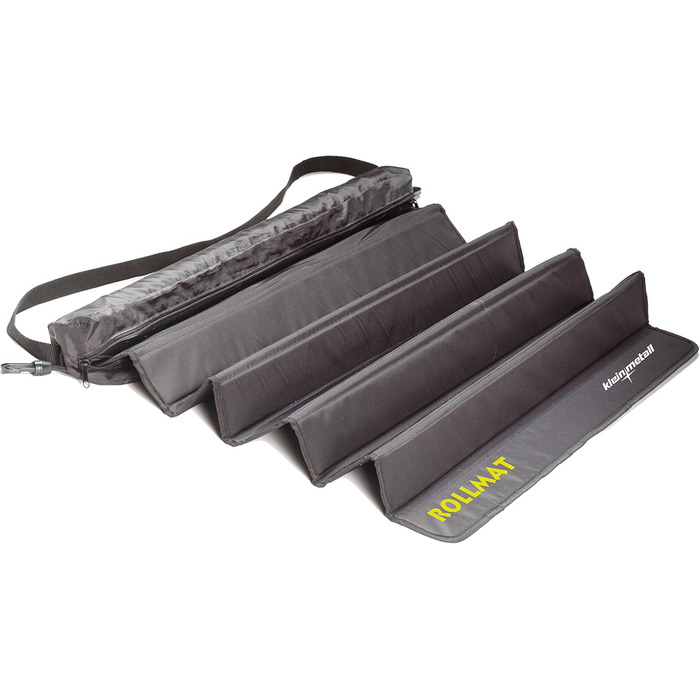 Захист вантажного простору Kleinmetall RollMat Standard: килимок для захисту бампера та захист краю завантаження, чорний