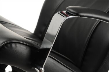 Офісне крісло обертове Stema ZN-9152, чорне, 70x123x70 см