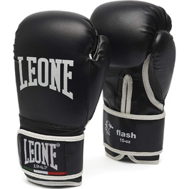 Боксерські рукавички Leone 1947 Flash - чорні, унісекс, 14 oz