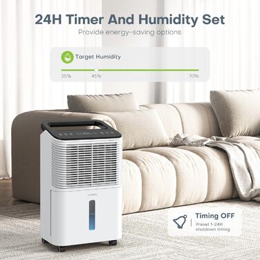Електричний осушувач повітря CONOPUPlus 16L/день з AUTO режимом та таймером