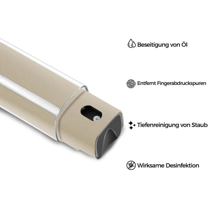 Набір для чищення екрану: 2 шт. для iPhone, монітора, планшета, телефону + щітка (сірий + рожевий) (сірий + кремовий) 10 мл