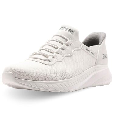Чоловічі кросівки Skechers Bobs Squad Chaos-Slip Ins (42 EU, білі)