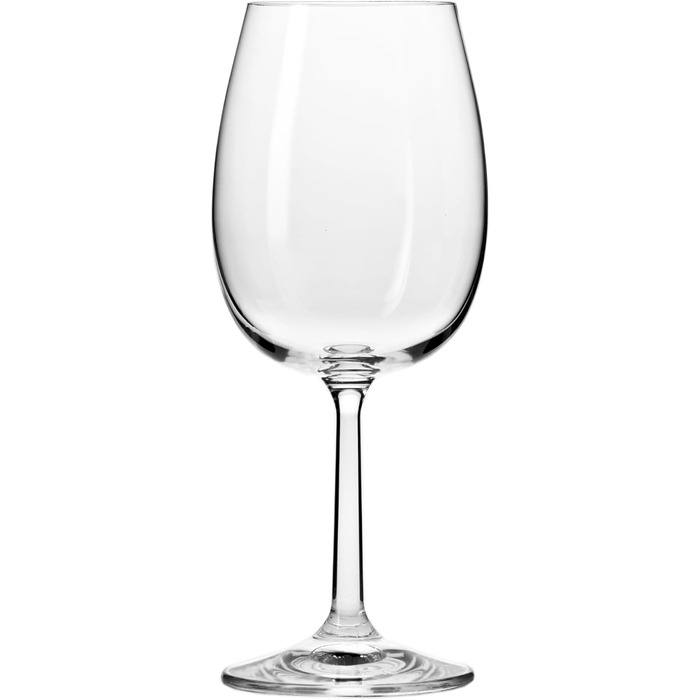 Набір келихів для вина Krosno Rotwein 6 шт. 350 мл - склянка для червоного вина, безпечне скло, для дому, ресторану, вечірки