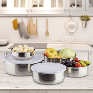 Relaxdays Bowl Set, 5-Piece