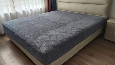 Наволочки John Aird Teddy-Fleece, сірі, 50x75 см, преміум якість, King Size