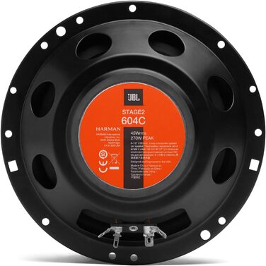 JBL Stage2 604C автомобільна аудіосистема 270 Вт, компонентна акустика 16 см з твітерами, динаміки для авто