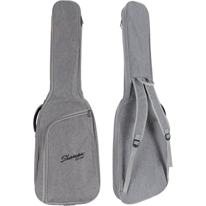 Чохол для гітари Shaman WGB-115 GY Premium-Line (для акустичної та електрогітари) - водовідштовхуючий, з підсиленим ручним захопленням та регульованими лямками